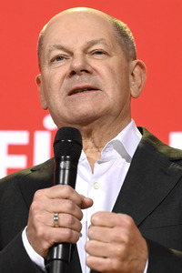 Pressekonferenz zum Beschluss des SPD-Wahlprogramms in Berlin