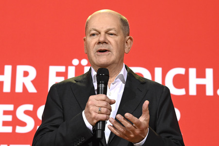 Pressekonferenz zum Beschluss des SPD-Wahlprogramms in Berlin