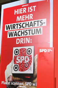 Pressekonferenz zum Beschluss des SPD-Wahlprogramms in Berlin