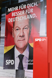 Pressekonferenz zum Beschluss des SPD-Wahlprogramms in Berlin