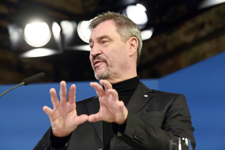 Gemeinsame Sitzung der Vorstände der CDU Deutschlands und der CSU Bayern in Berlin