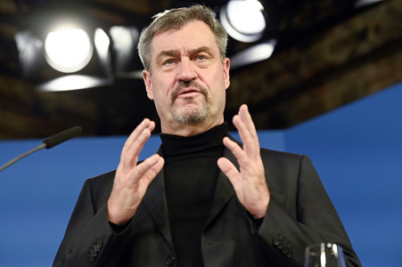 Gemeinsame Sitzung der Vorstände der CDU Deutschlands und der CSU Bayern in Berlin