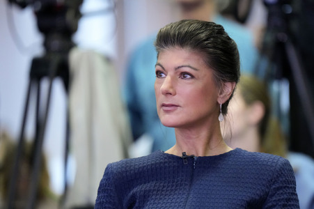 Vorstellung der Kampagne des BSW zur Bundestagswahl in Berlin