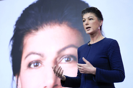 Vorstellung der Kampagne des BSW zur Bundestagswahl in Berlin