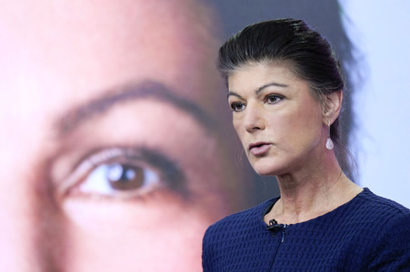 Vorstellung der Kampagne des BSW zur Bundestagswahl in Berlin