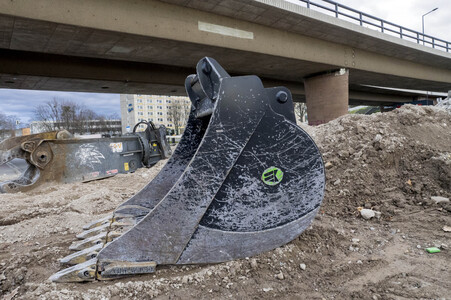 Abrissarbeiten an der Carolabrücke in Dresden