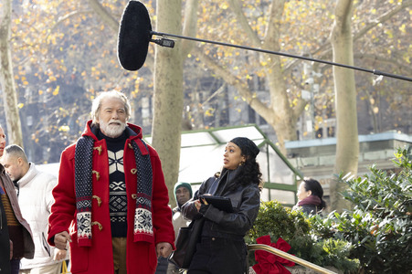 Dreharbeiten 'The Man with the Bag' in New York