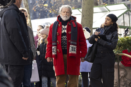 Dreharbeiten 'The Man with the Bag' in New York