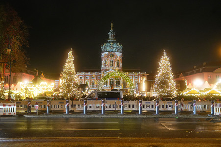 Weihnachtsmarkt am Schloss Charlottenburg in Berlin