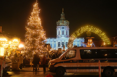 Weihnachtsmarkt am Schloss Charlottenburg in Berlin