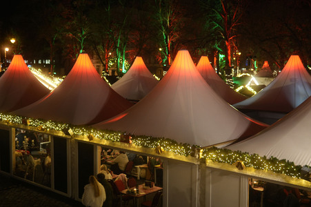 Weihnachtsmarkt am Schloss Charlottenburg in Berlin