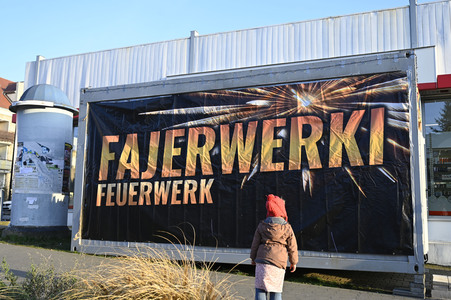 Symbolfoto Feuerwerk aus Polen