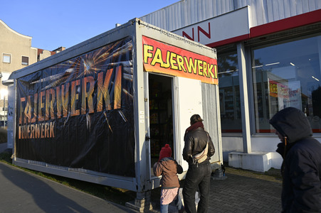 Symbolfoto Feuerwerk aus Polen
