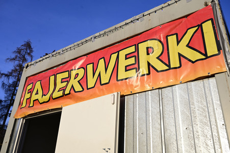 Symbolfoto Feuerwerk aus Polen