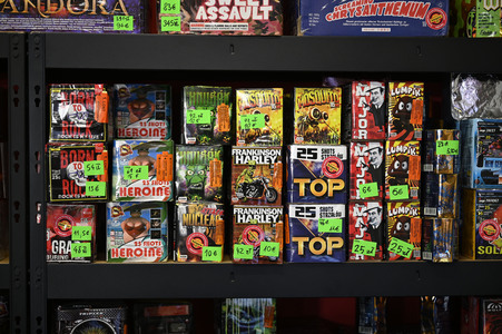 Symbolfoto Feuerwerk aus Polen