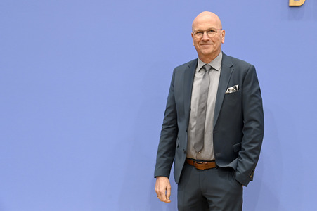 Bundespressekonferenz Rückblick 2024 und Ausblick 2025 des Deutschen Städte- und Gemeindebundes in Berlin