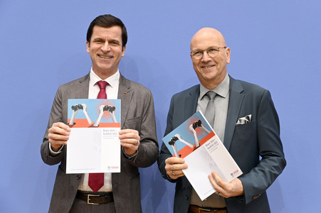 Bundespressekonferenz Rückblick 2024 und Ausblick 2025 des Deutschen Städte- und Gemeindebundes in Berlin