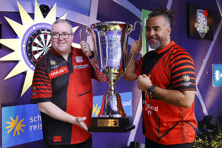 Promi-Darts-WM 2025 in Düsseldorf