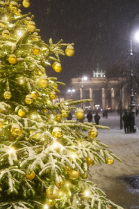 Schnee und Eisglätte in Berlin