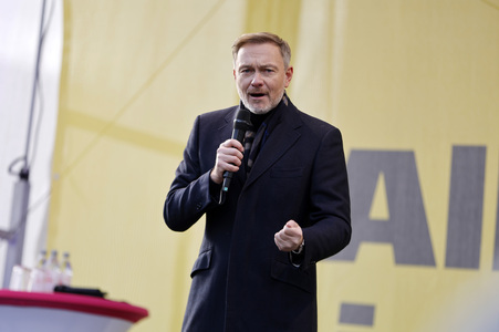 Wahlkampfauftakt der FDP zur Bundestagswahl 2025 in Potsdam