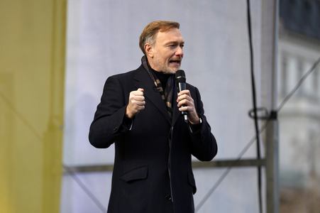 Wahlkampfauftakt der FDP zur Bundestagswahl 2025 in Potsdam