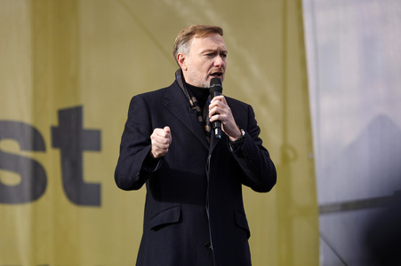 Wahlkampfauftakt der FDP zur Bundestagswahl 2025 in Potsdam