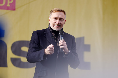 Wahlkampfauftakt der FDP zur Bundestagswahl 2025 in Potsdam