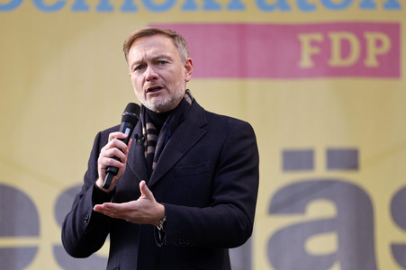 Wahlkampfauftakt der FDP zur Bundestagswahl 2025 in Potsdam