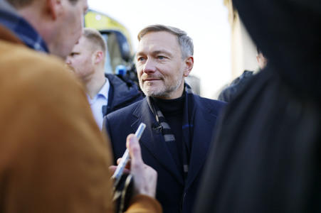 Wahlkampfauftakt der FDP zur Bundestagswahl 2025 in Potsdam