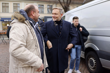 Wahlkampfauftakt der FDP zur Bundestagswahl 2025 in Potsdam