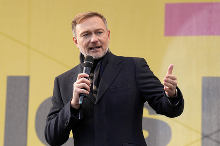 Wahlkampfauftakt der FDP zur Bundestagswahl 2025 in Potsdam