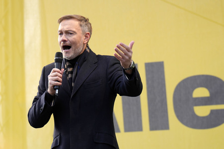 Wahlkampfauftakt der FDP zur Bundestagswahl 2025 in Potsdam