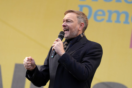 Wahlkampfauftakt der FDP zur Bundestagswahl 2025 in Potsdam