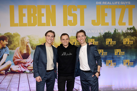 Filmpremiere 'Leben ist jetzt - Die Real Life Guys' in Berlin