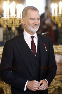 Empfang des Diplomatischen Corps in Madrid