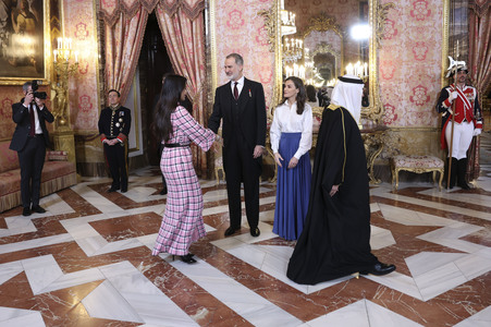 Empfang des Diplomatischen Corps in Madrid