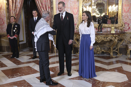 Empfang des Diplomatischen Corps in Madrid