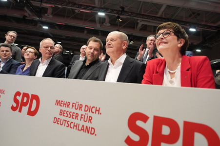 Außerordentlicher Bundesparteitag der SPD in Berlin
