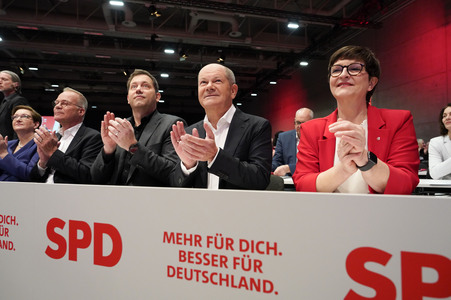 Außerordentlicher Bundesparteitag der SPD in Berlin