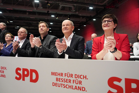 Außerordentlicher Bundesparteitag der SPD in Berlin