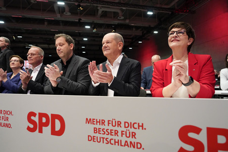 Außerordentlicher Bundesparteitag der SPD in Berlin