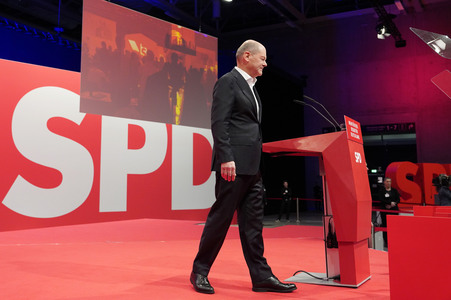 Außerordentlicher Bundesparteitag der SPD in Berlin