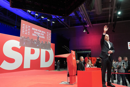 Außerordentlicher Bundesparteitag der SPD in Berlin