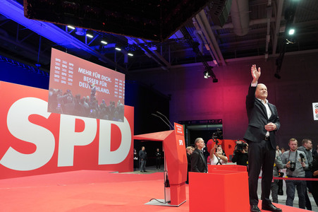 Außerordentlicher Bundesparteitag der SPD in Berlin
