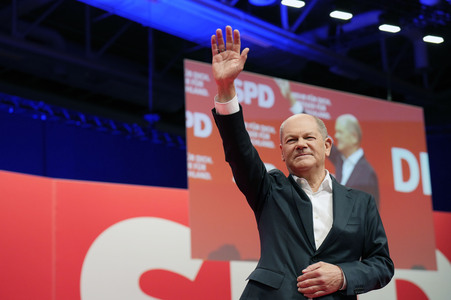 Außerordentlicher Bundesparteitag der SPD in Berlin
