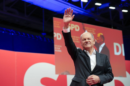 Außerordentlicher Bundesparteitag der SPD in Berlin
