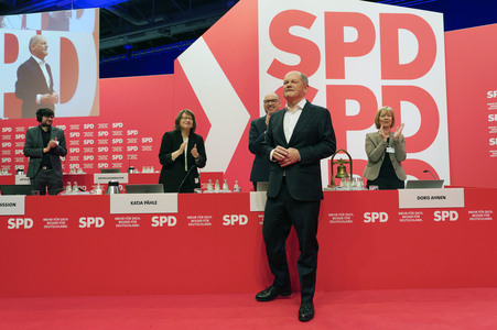 Außerordentlicher Bundesparteitag der SPD in Berlin