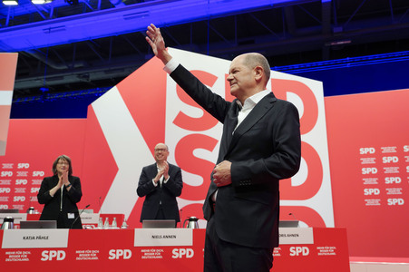 Außerordentlicher Bundesparteitag der SPD in Berlin