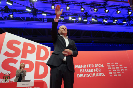 Außerordentlicher Bundesparteitag der SPD in Berlin