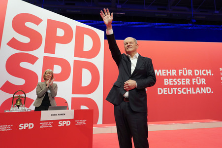 Außerordentlicher Bundesparteitag der SPD in Berlin